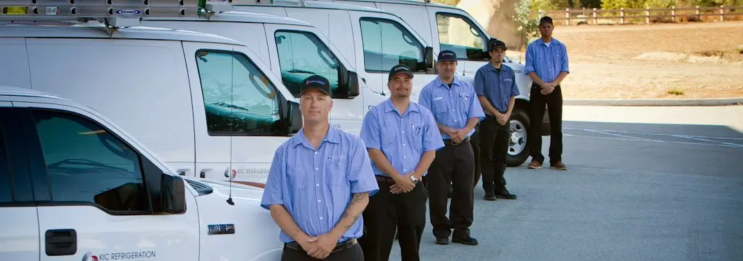 KIC Refrigeration crew ready for Mini Split Repair jobs across Palmdale
