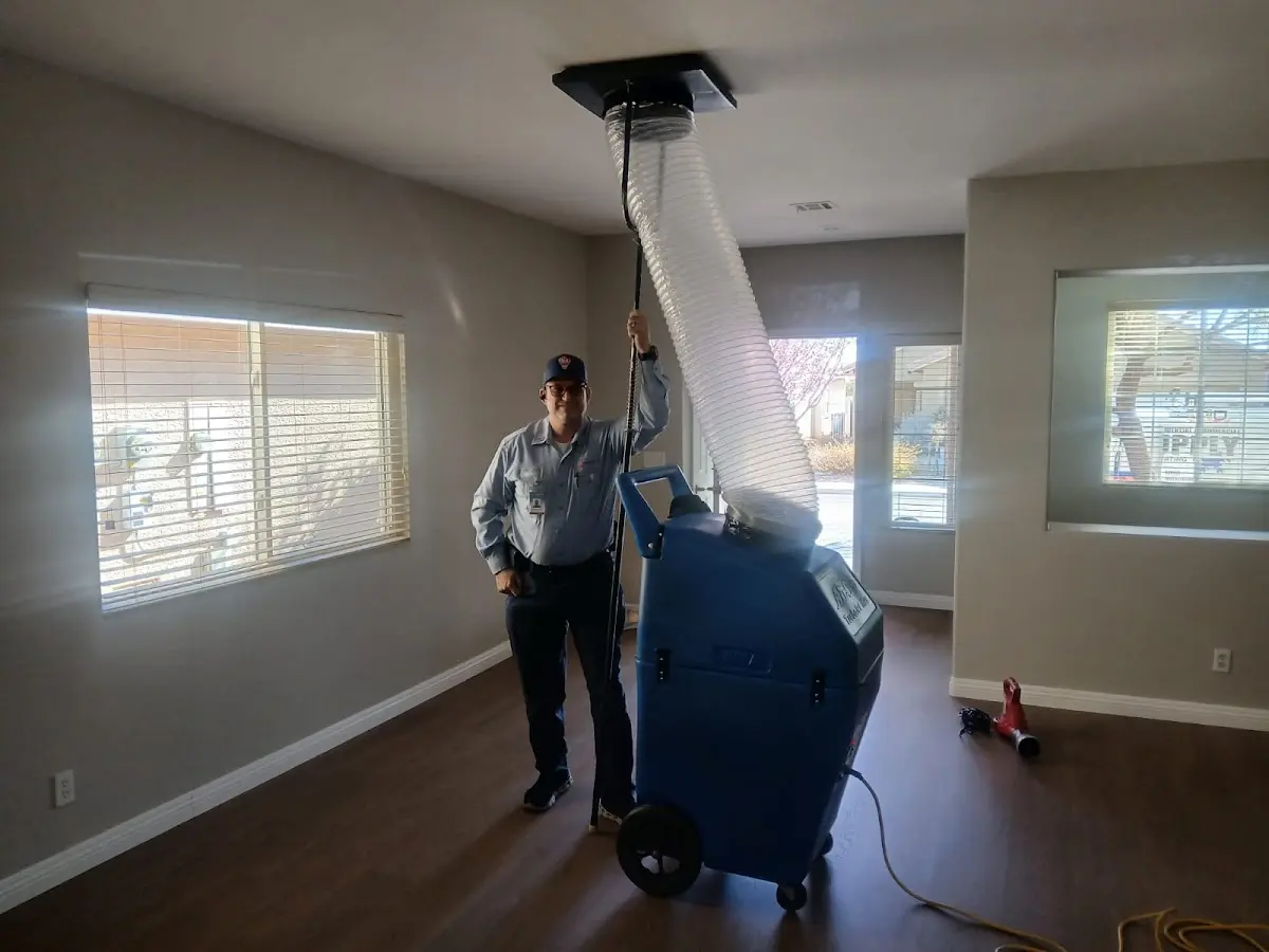 Professional Smart Thermostat Installation work inside a Palmdale home